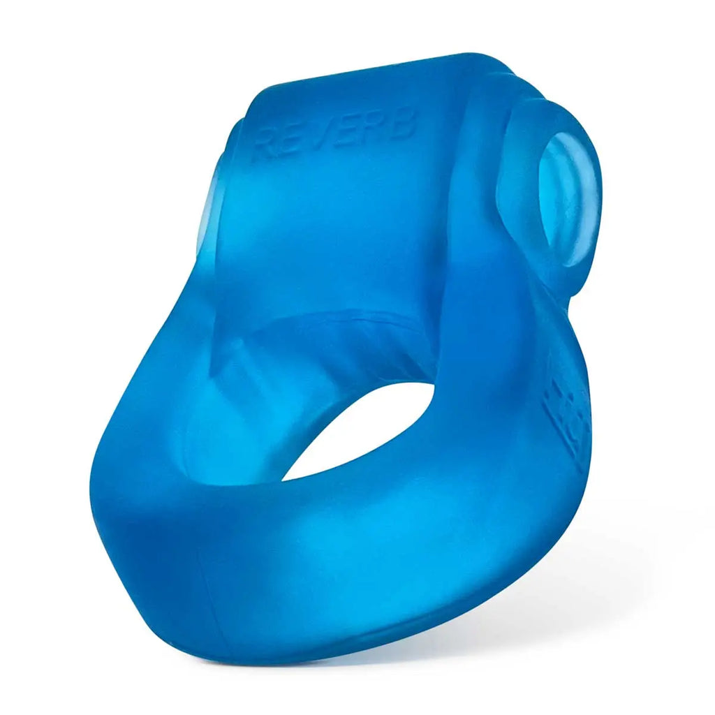 Glowdick Cockring With Led - Blue Ice – body-safe materials | Fu'Cha Exotics