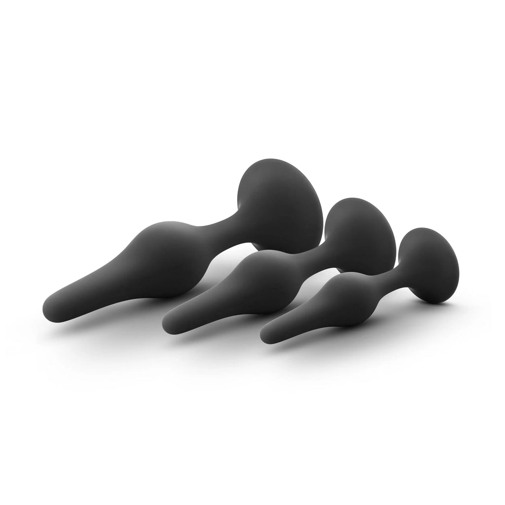 Luxe - Beginner Plug Kit - Black – body-safe materials | Fu'Cha Exotics