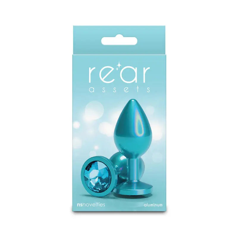 Rear Assets - Iridescent Teal - Medium - Teal – body-safe materials | Fu'Cha Exotics