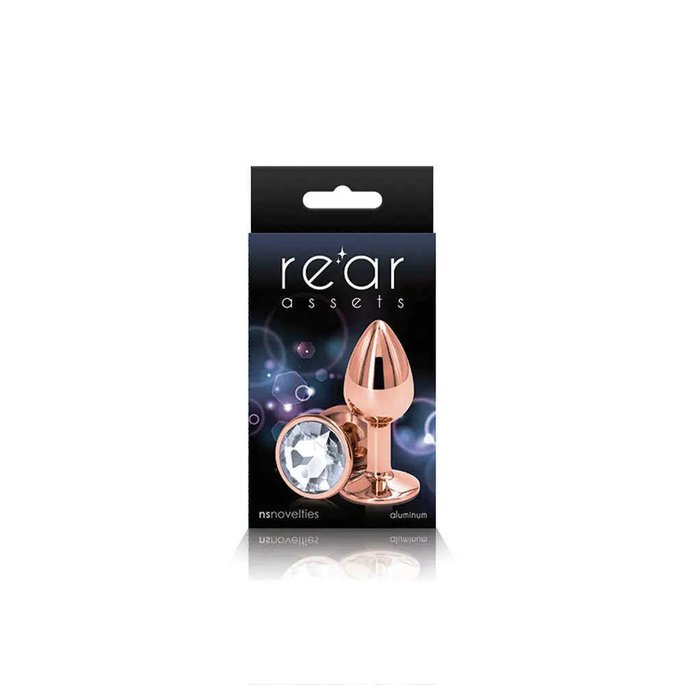 Rear Assets - Rose Gold - Small - Clear – aluminum | Fu'Cha Exotics