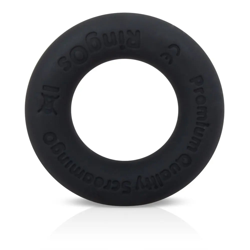 Ringo Ritz - Black – body-safe silicone | Fu'Cha Exotics