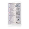Clear float beads in plastic packaging with label and instruction panel