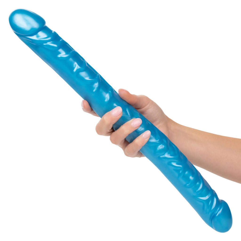 Size Queen 17 inch/43.25 Cm - Blue – body-safe materials | Fu'Cha Exotics