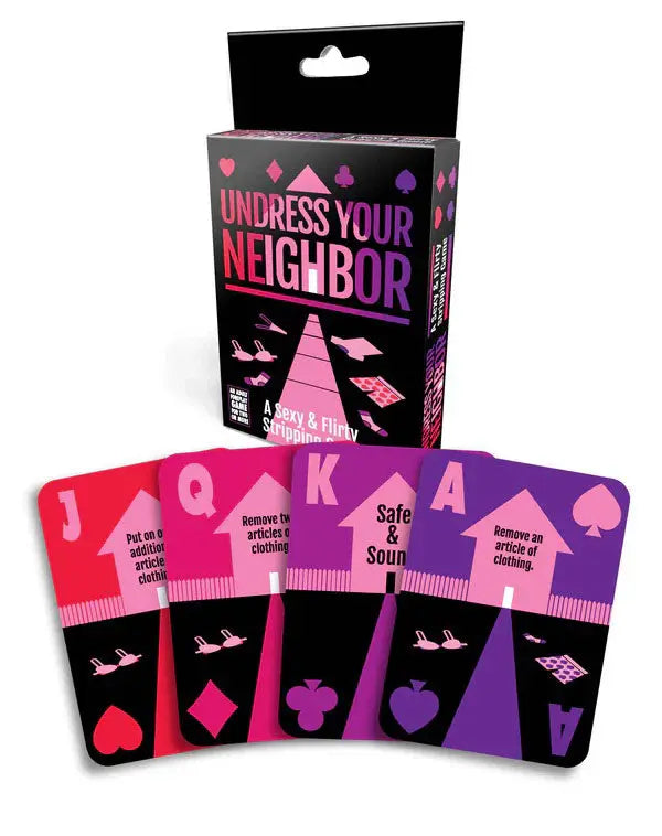 Undress Your Neighbor Card Game – body-safe materials | Fu'Cha Exotics