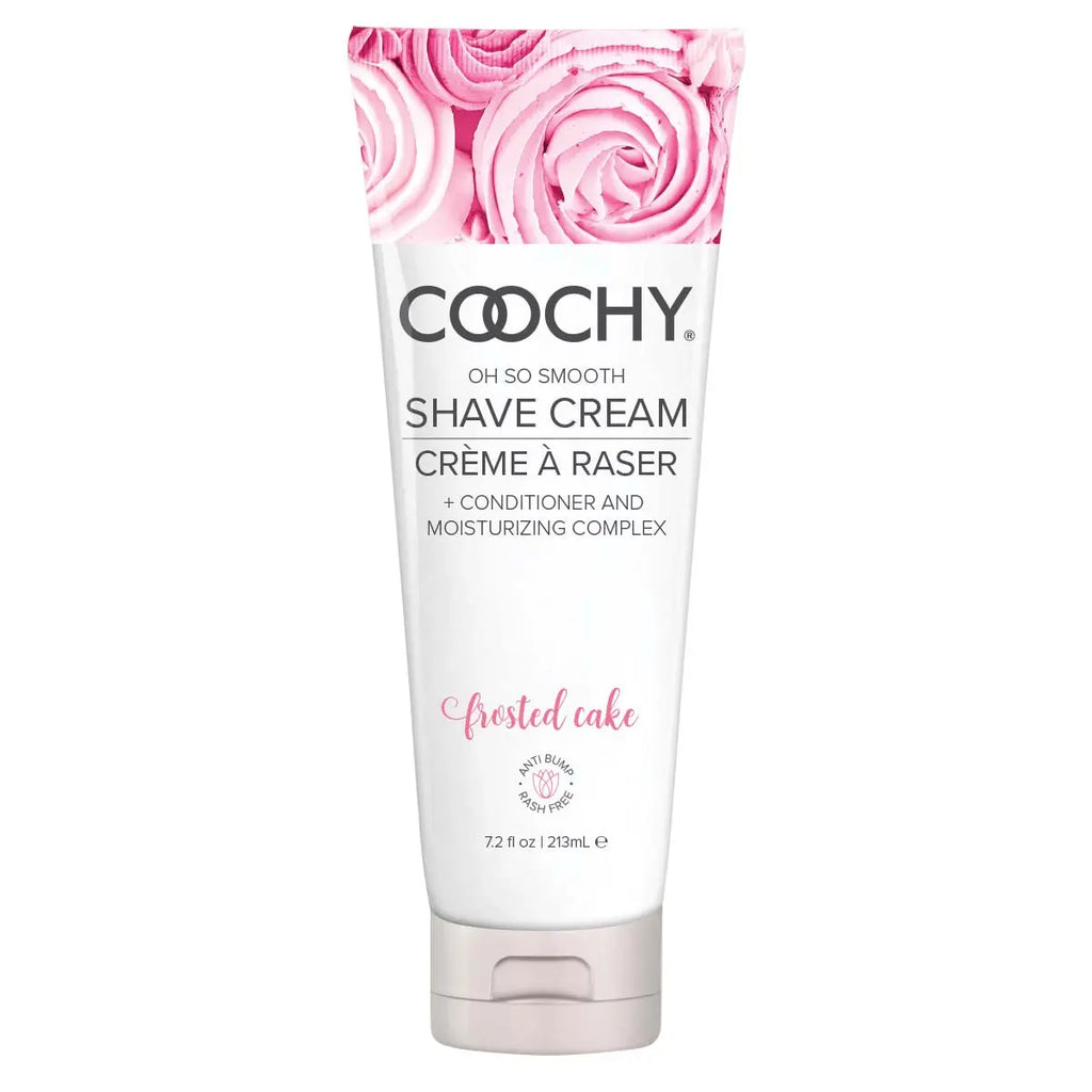 Coochy Shave Cream - Frosted Cake - 7.2 Oz – body-safe materials | Fu'Cha Exotics