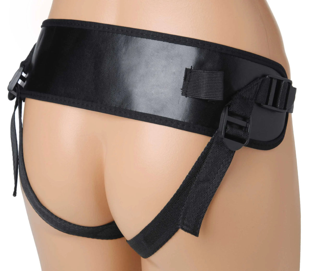 Siren Universal Strap on Harness with Rear Support – body-safe materials | Fu'Cha Exotics