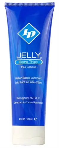 ID Jelly Extra Thick Water Based Lubricant 4 Oz – body-safe materials | Fu'Cha Exotics