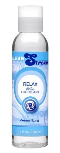 Relax Desensitizing Anal Lubricant - 4 Oz – body-safe materials | Fu'Cha Exotics
