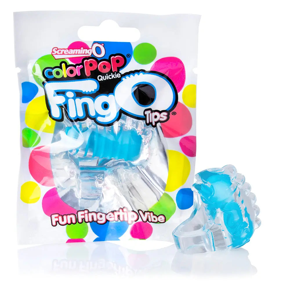 Colorpop Quickie Fingo Tips - Each - Blue – body-safe materials | Fu'Cha Exotics