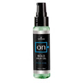 Men's bold delay gel bottle with pump, black and green label, 1 fl oz