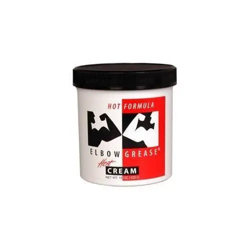 Elbow Grease Hot Cream - 15 Oz. – body-safe materials | Fu'Cha Exotics