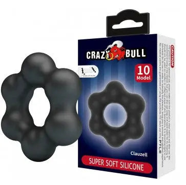 Clauzell - Cockring Super Soft Silicone - Black – body-safe silicone fully waterproof | Fu'Cha Exotics