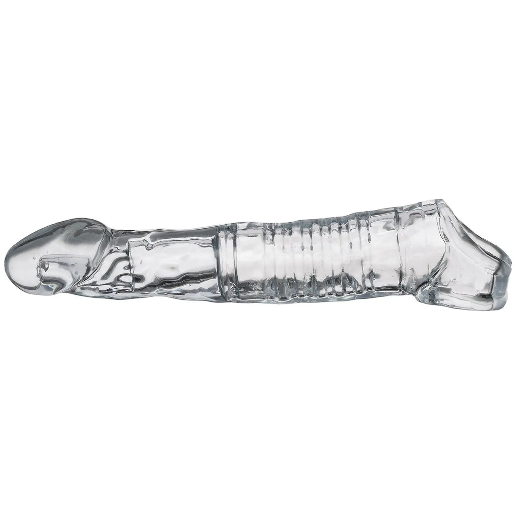 Extend XL Penis Sleeve 7.25" - Clear – body-safe materials | Fu'Cha Exotics