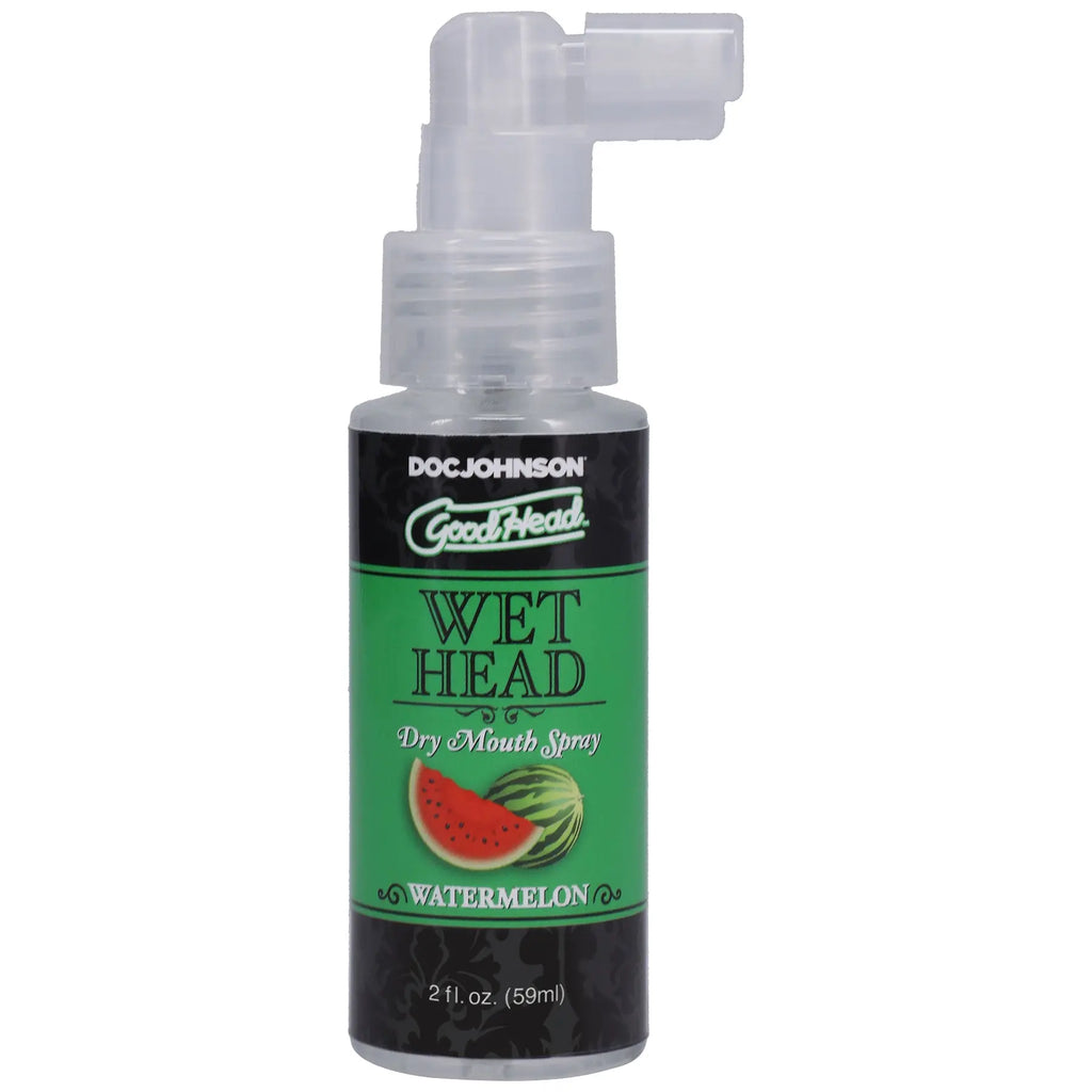 Goodhead - Wet Head - Dry Mouth Spray - Watermelon - 2 Fl. Oz. – body-safe materials | Fu'Cha Exotics