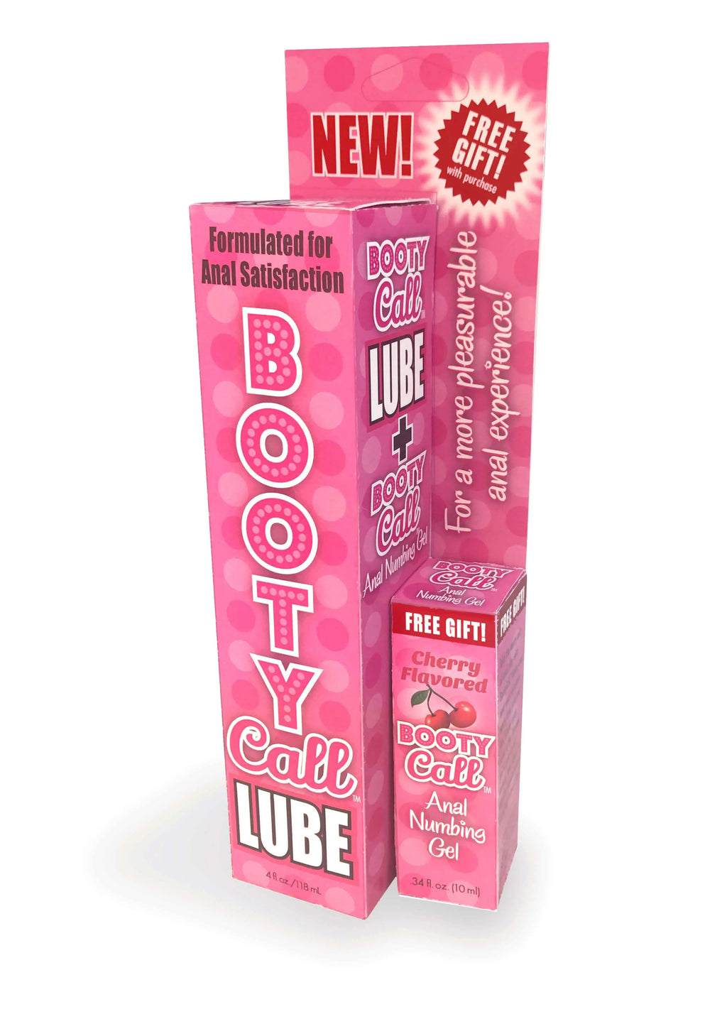 Booty Call Lube Duo 4 Oz – body-safe materials | Fu'Cha Exotics