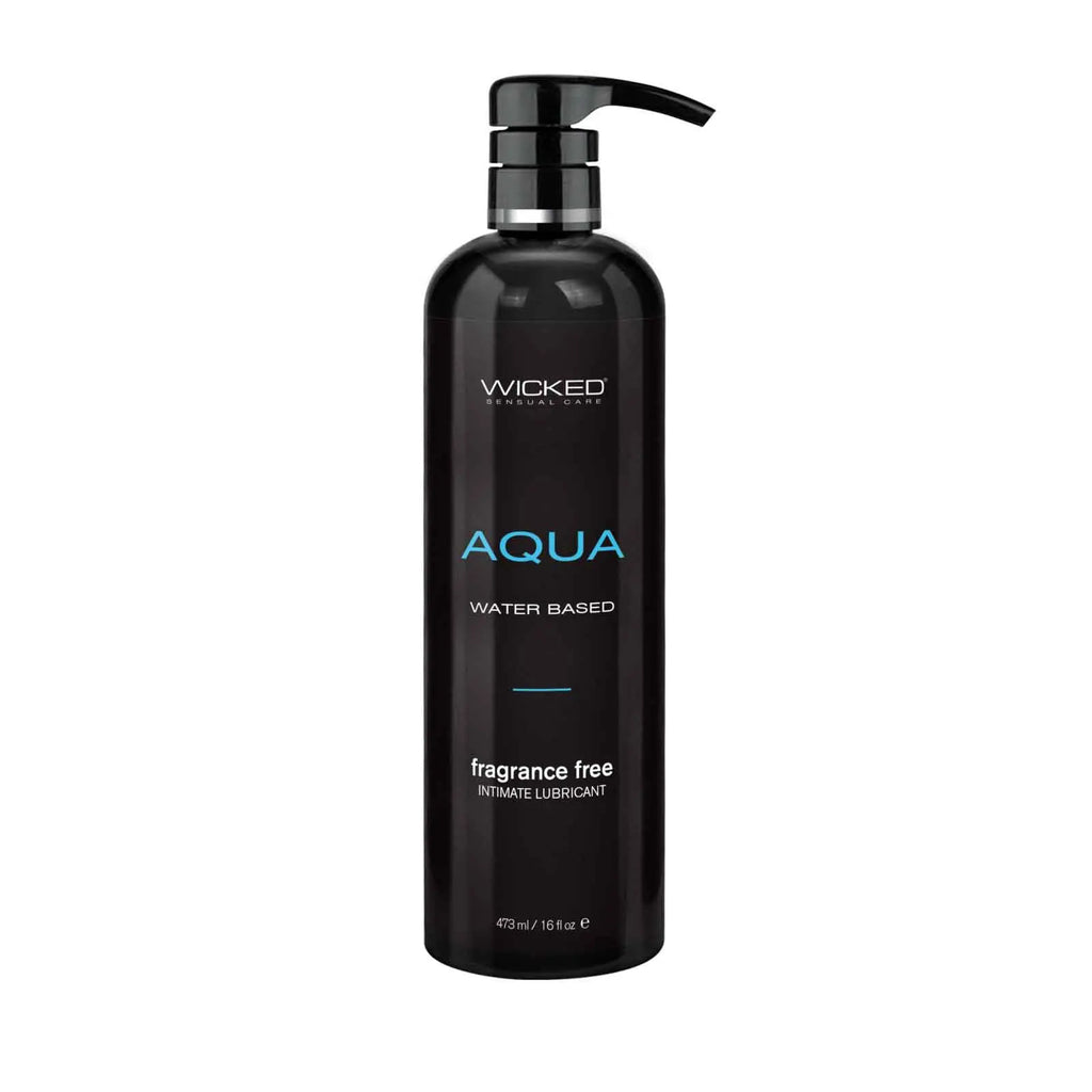 Aqua Lube Water Based 16 Oz – body-safe materials | Fu'Cha Exotics