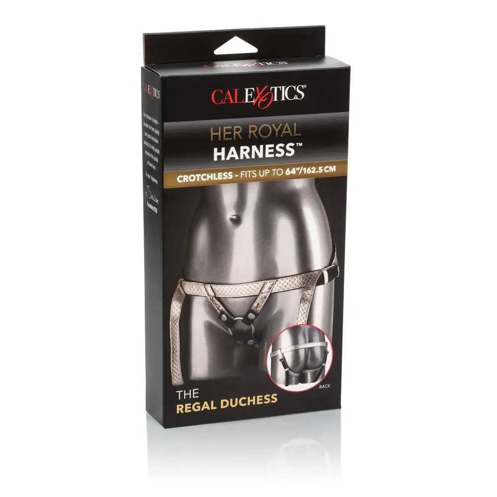 Her Royal Harness the Regal Duchess - Red – body-safe materials | Fu'Cha Exotics