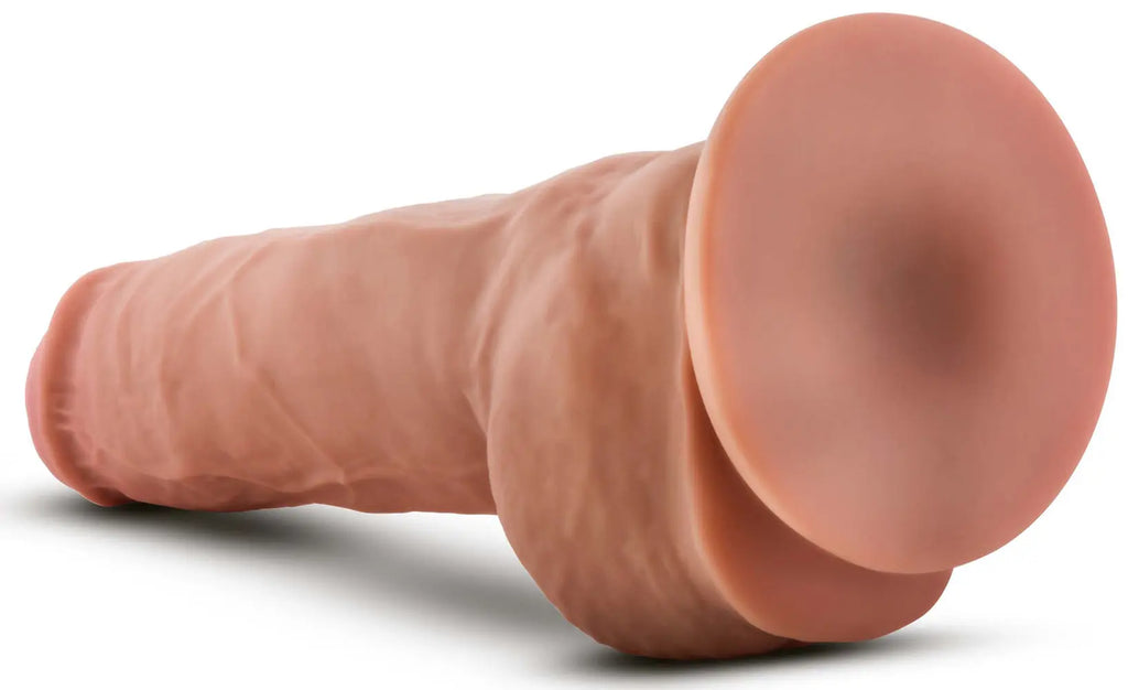 Au Naturel - Big Boy - 10 Inch Dildo - Mocha – body-safe materials | Fu'Cha Exotics