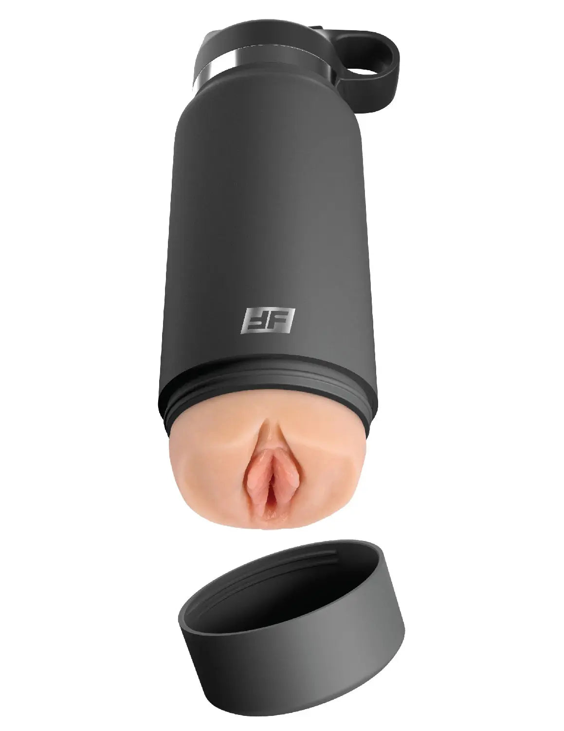 Fuck Flask - Secret Delight - Grey Bottle - Light – body-safe materials | Fu'Cha Exotics