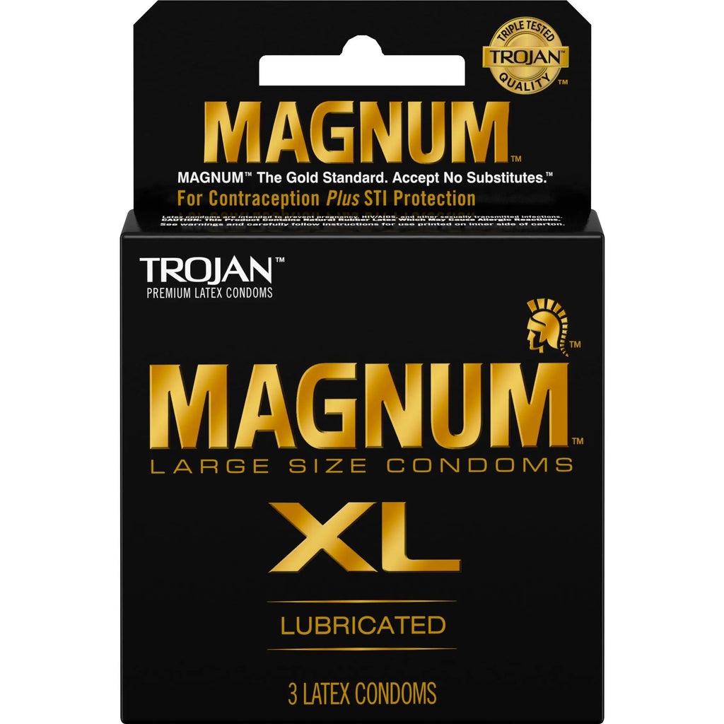 Trojan Magnum XL - 3 Pack – body-safe materials | Fu'Cha Exotics