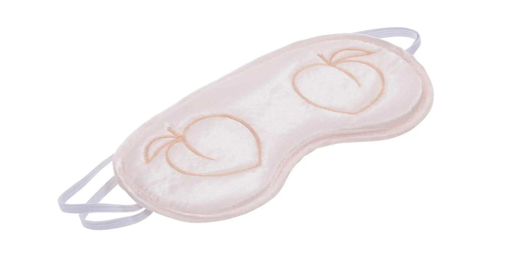 Peaches N Creame Blindfold - Pink – body-safe materials | Fu'Cha Exotics