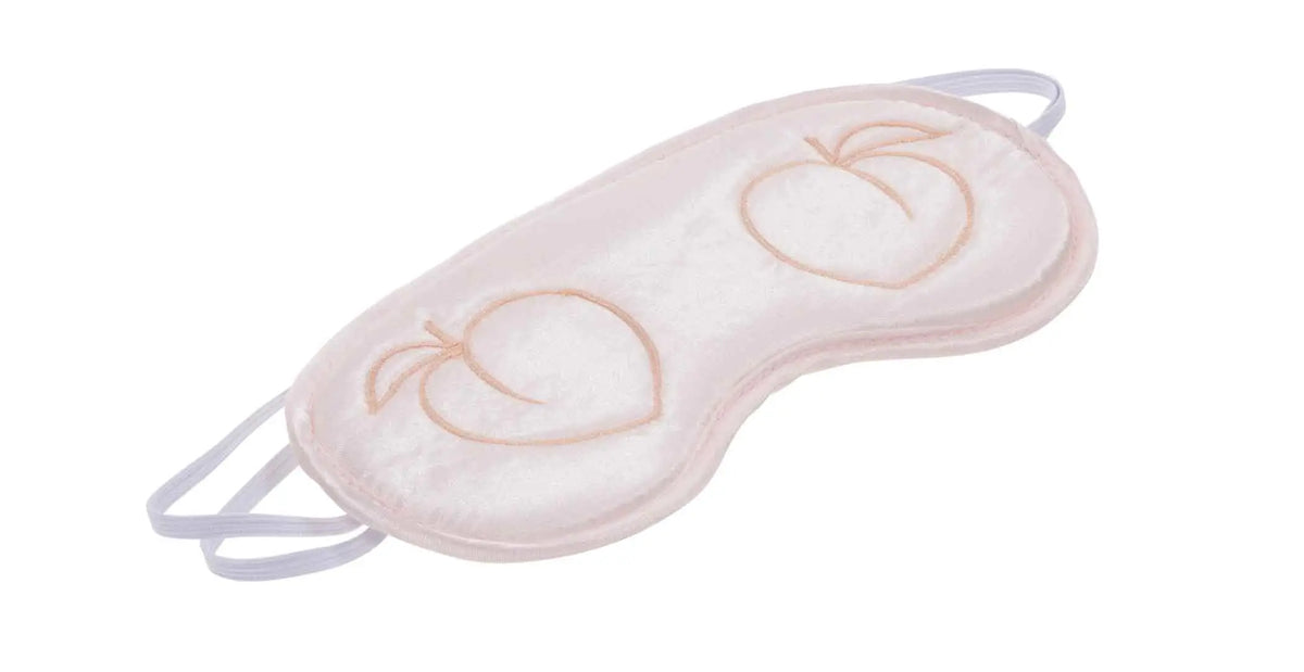 Peaches N Creame Blindfold - Pink – body-safe materials | Fu'Cha Exotics