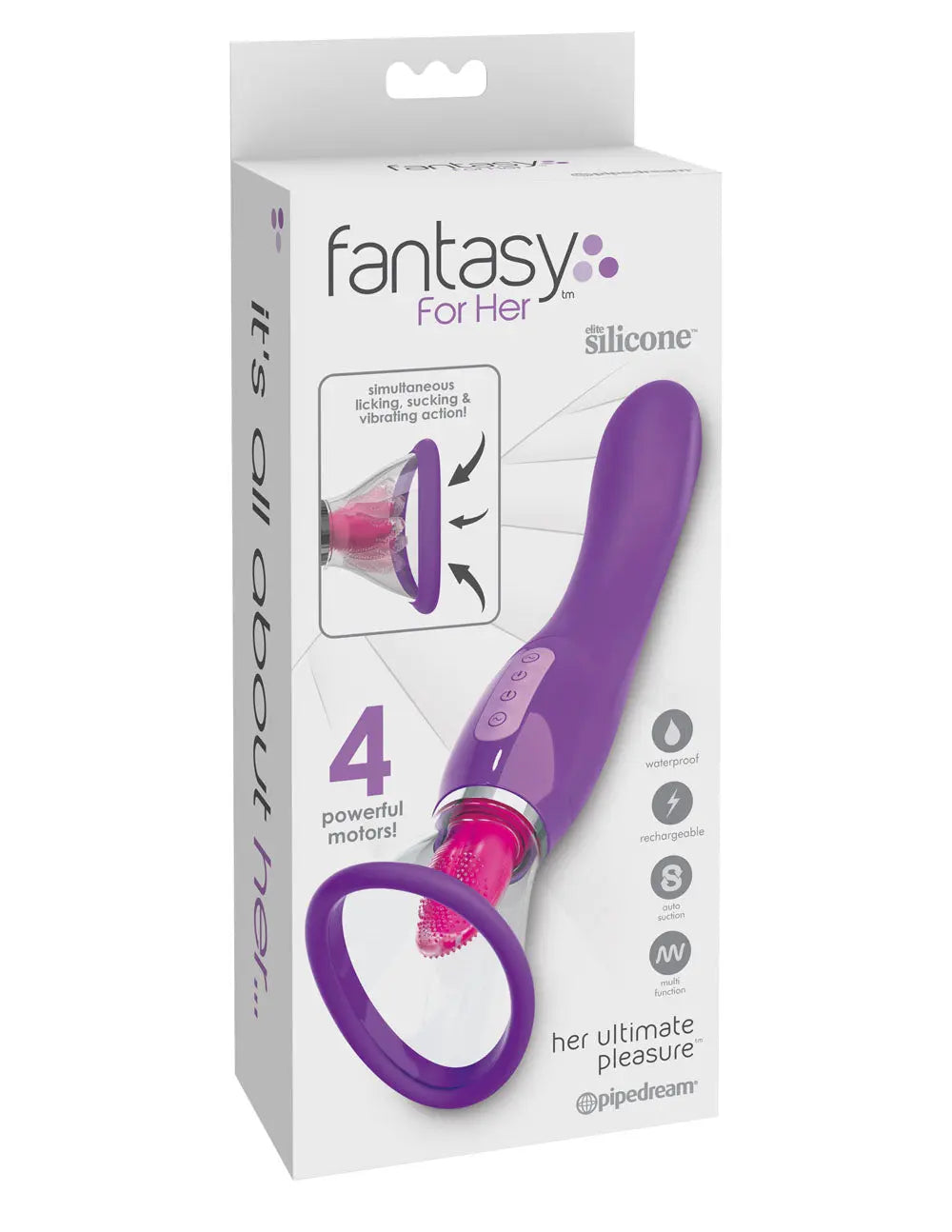 Fantasy for Her - Her Ultimate Pleasure – body-safe materials | Fu'Cha Exotics