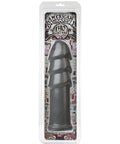 Gun-metal B10 warhead accessory, segmented pod shape