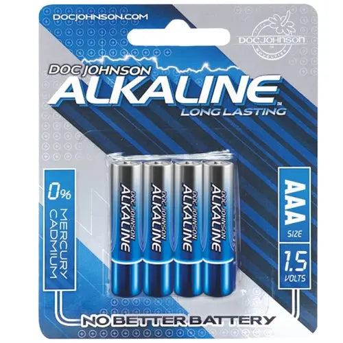 Doc Johnson Alkaline AAA Batteries – body-safe materials | Fu'Cha Exotics