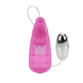 Pink teardrop bullet with loop cord and chrome bullet attachment