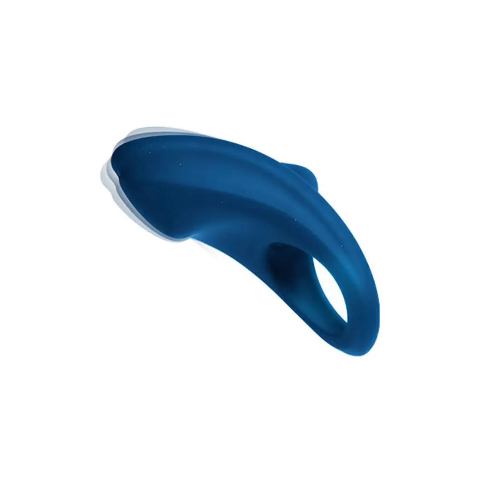 Over Drive Plus Rechargeable Cock Ring - Blue – body-safe materials USB-rechargeable | Fu'Cha Exotics