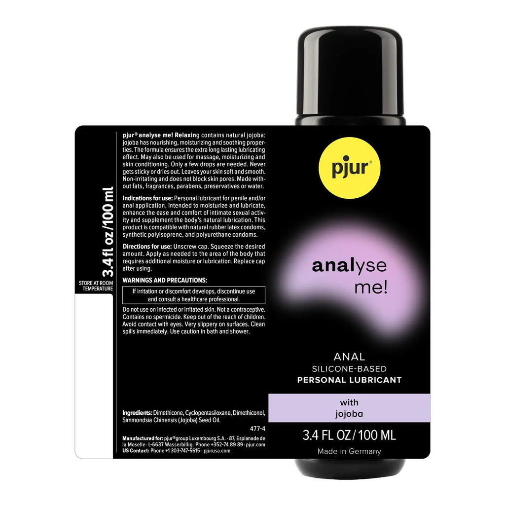 Pjur Analyse Me! - Anal Glide - 100ml – body-safe materials | Fu'Cha Exotics