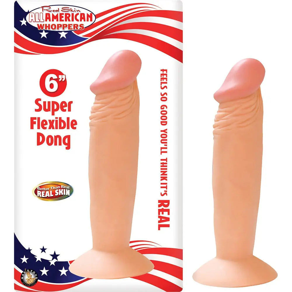 All American Whoppers 6in Dong – body-safe materials | Fu'Cha Exotics