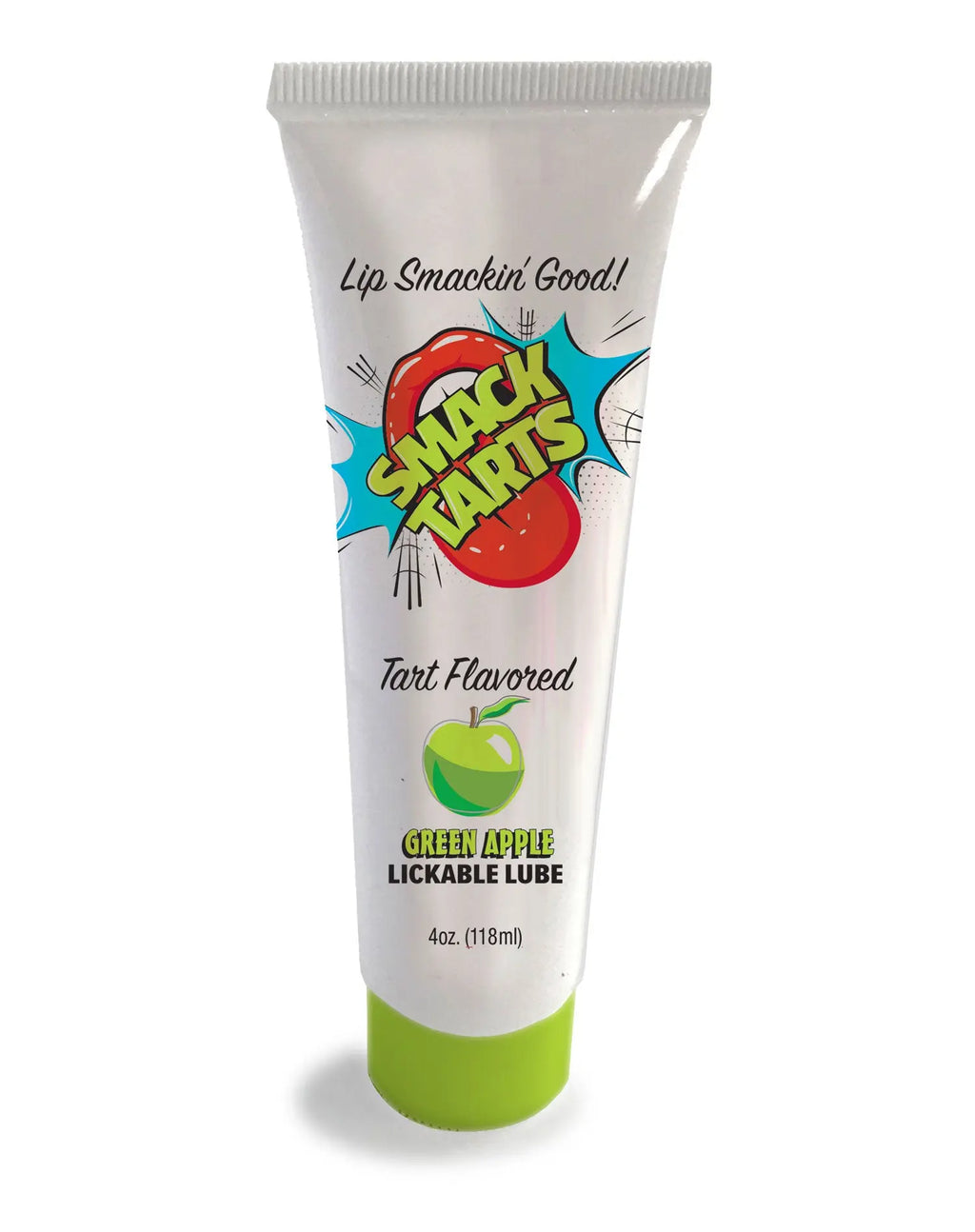 Smack Tarts 4oz Lickable Flavored Lubricant - Green Apple – body-safe materials | Fu'Cha Exotics