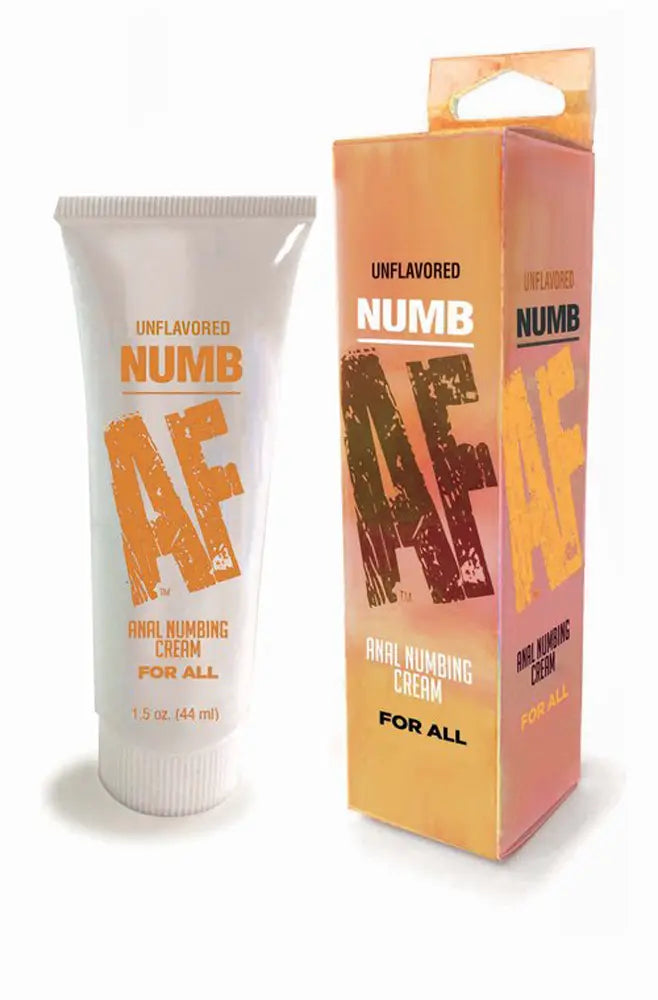 Numb Af - Anal Desensitizing Gel - Unflavored - 1.5 Fl. Oz. – body-safe materials | Fu'Cha Exotics
