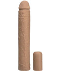 Brown cylindrical applicator and base cap, for extension kit
