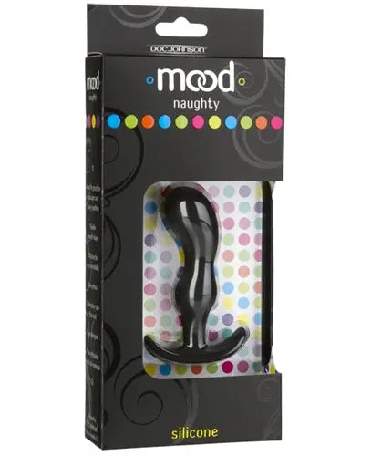 Mood Naughty 2 small black silicone toy in box