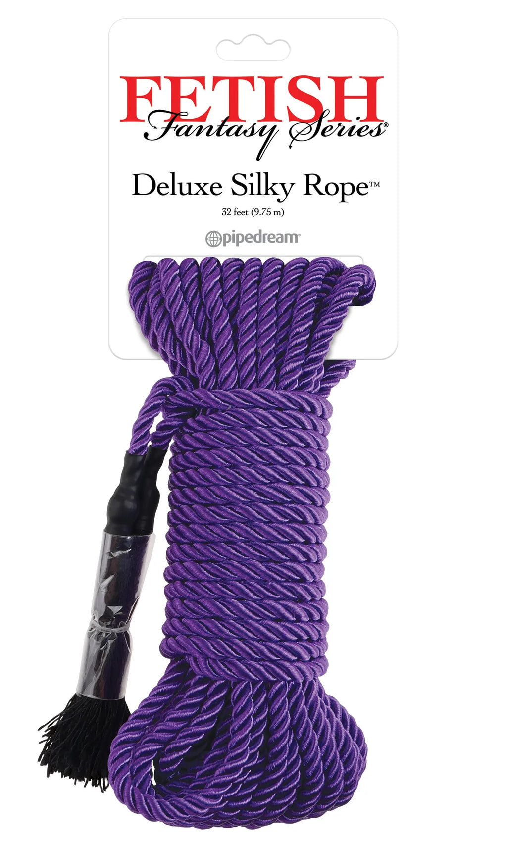 Fetish Fantasy Series Deluxe Silky Rope - Purple – body-safe materials | Fu'Cha Exotics