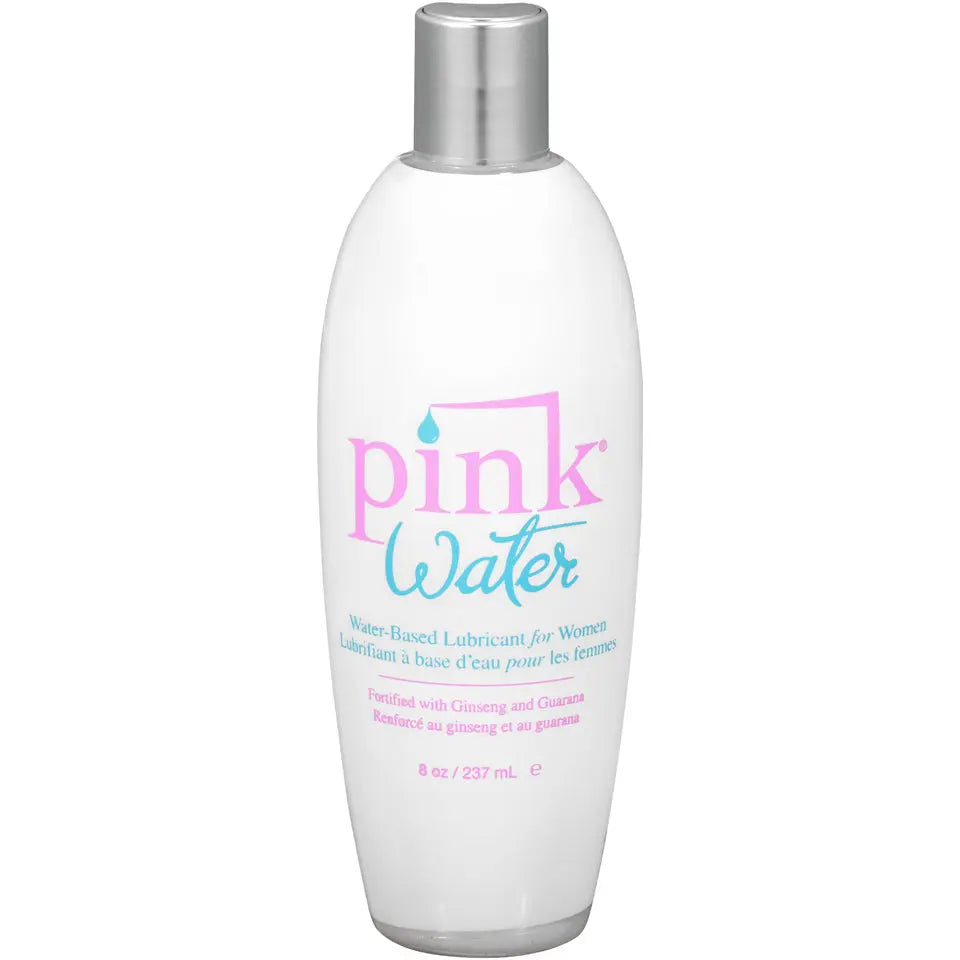 Pink Water Based Lubricant for Women 8 Oz Flip Top Bottle – body-safe materials | Fu'Cha Exotics