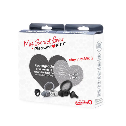 2020 My Secret Lover Kit - Ring/ Ring – body-safe materials | Fu'Cha Exotics
