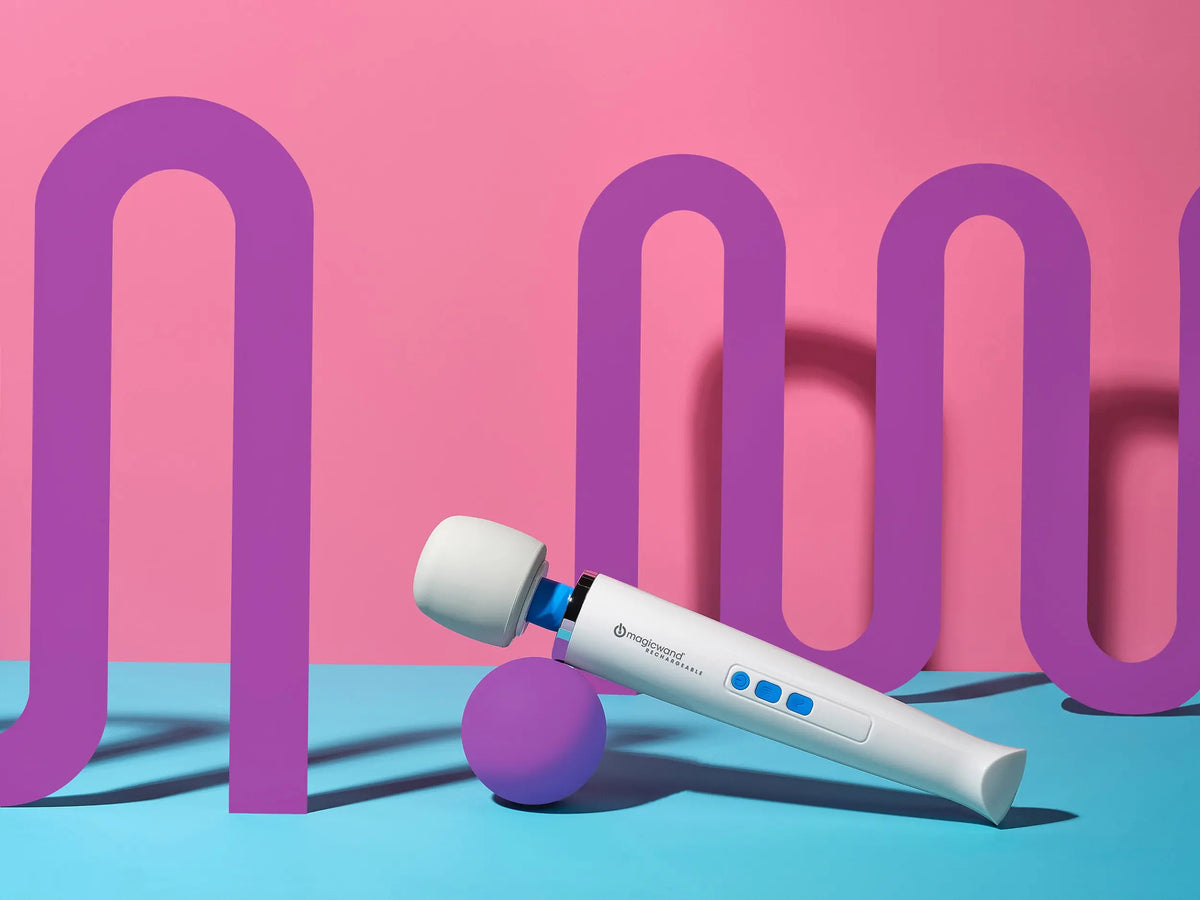Magic Wand Rechargeable - White – body-safe materials USB-rechargeable | Fu'Cha Exotics