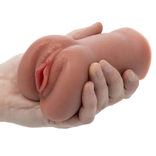 Stroke It Liquid Silicone Juicy Pussy - Brown – body-safe materials | Fu'Cha Exotics