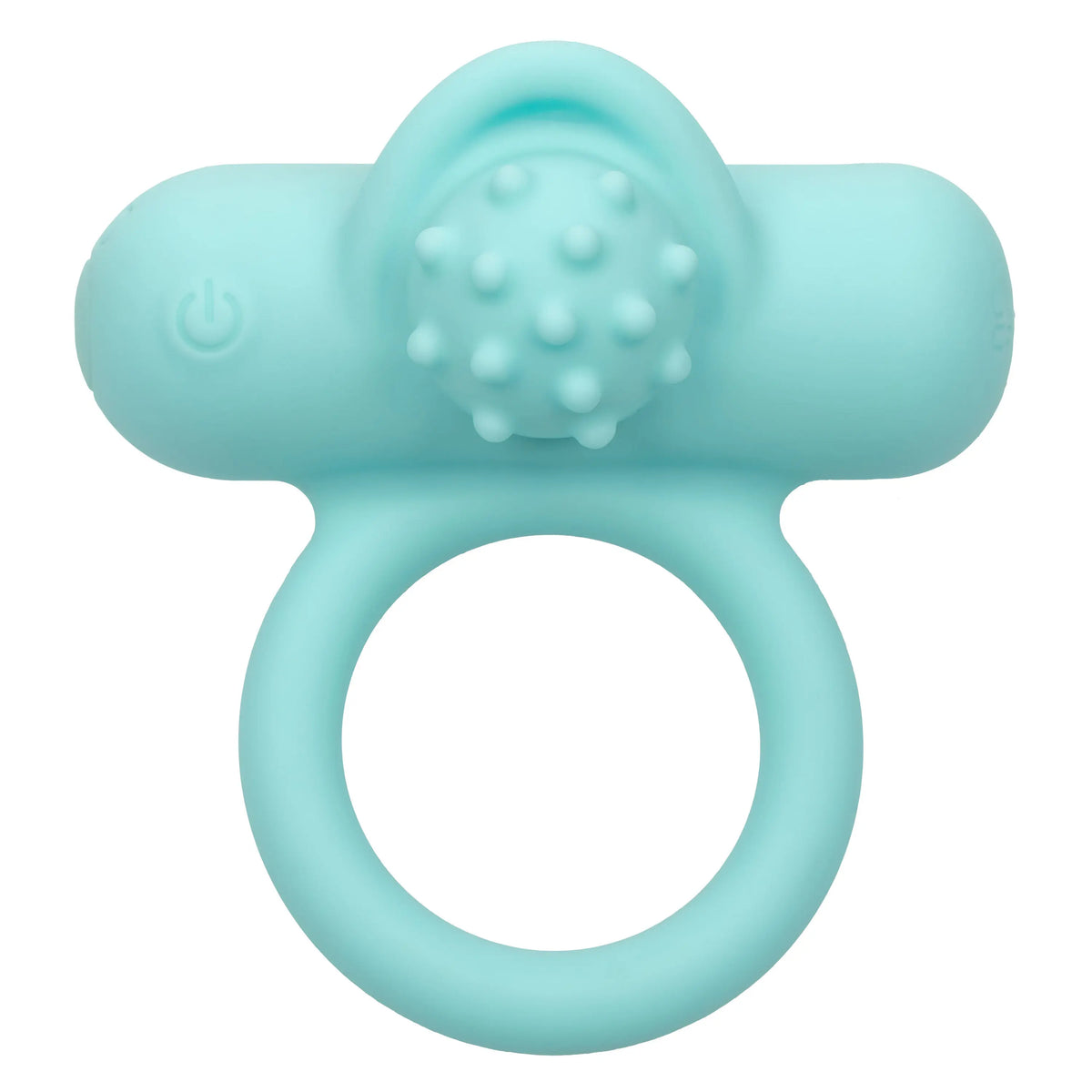 Silicone Rechargeable Nubby Lover's Delight - Blue – body-safe materials | Fu'Cha Exotics
