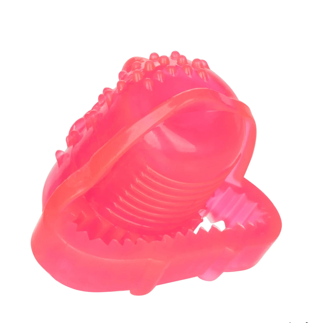 Foil Pack Vibrating Tongue Teaser - Pink – body-safe materials | Fu'Cha Exotics