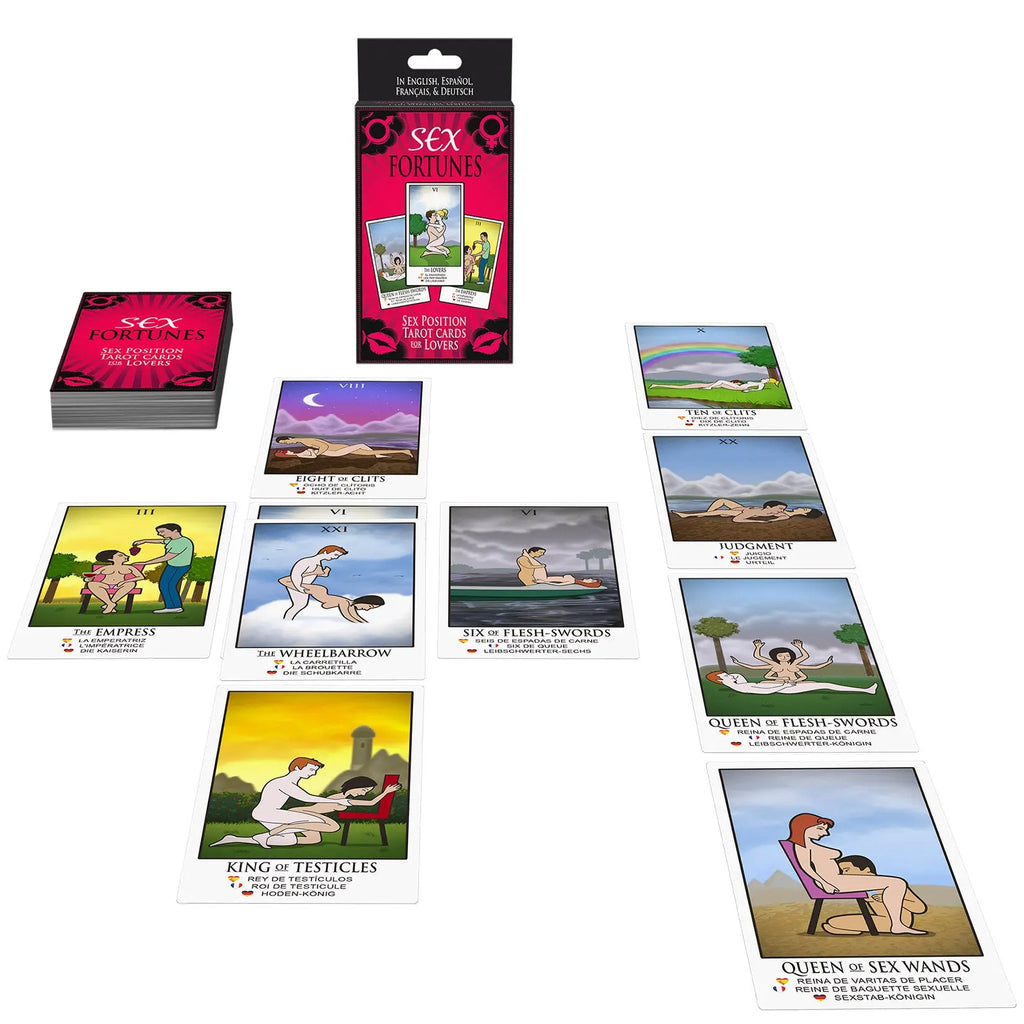 Sex Fortunes Card Game – body-safe materials | Fu'Cha Exotics
