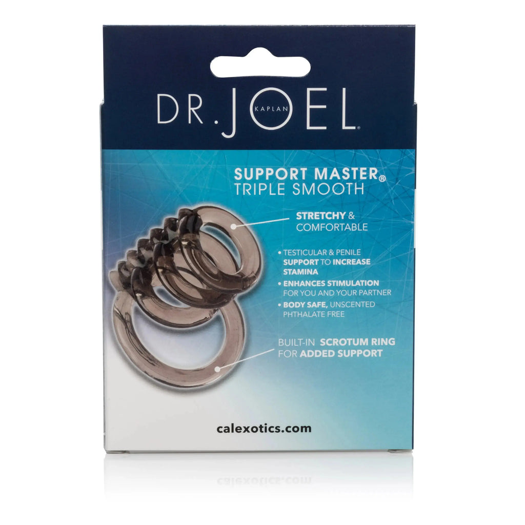 Dr. Joel Kaplan Support Master Triple Smooth - Smoke – body-safe materials | Fu'Cha Exotics