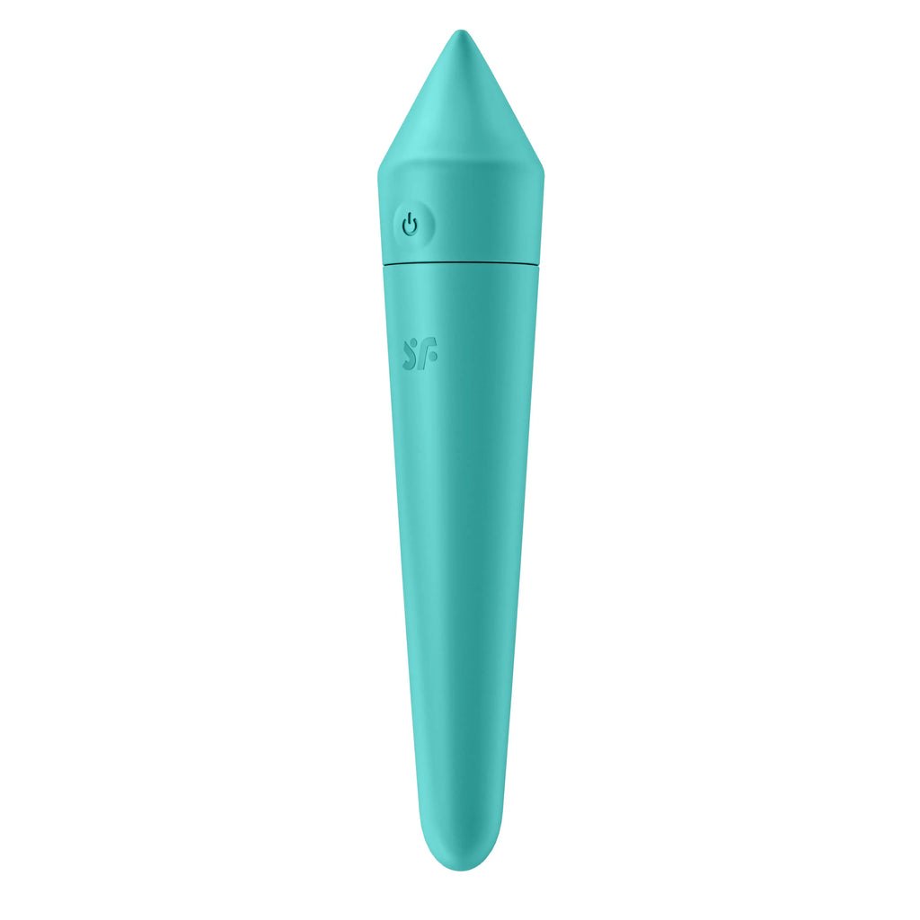 Ultra Power Bullet 8 - Turquoise – body-safe materials | Fu'Cha Exotics