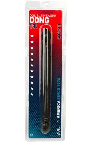 Smooth black double header tool, 18 in