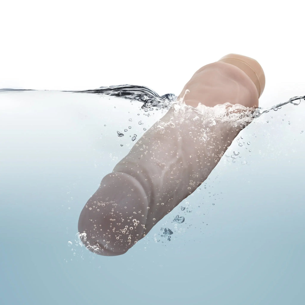 Dr. Skin - Cock Vibe 14 - Beige – body-safe materials fully waterproof | Fu'Cha Exotics