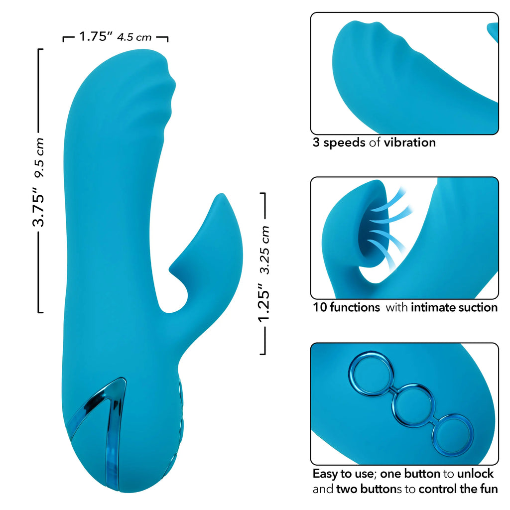 California Dreaming Sunset Beach Seducer - Blue – body-safe materials | Fu'Cha Exotics